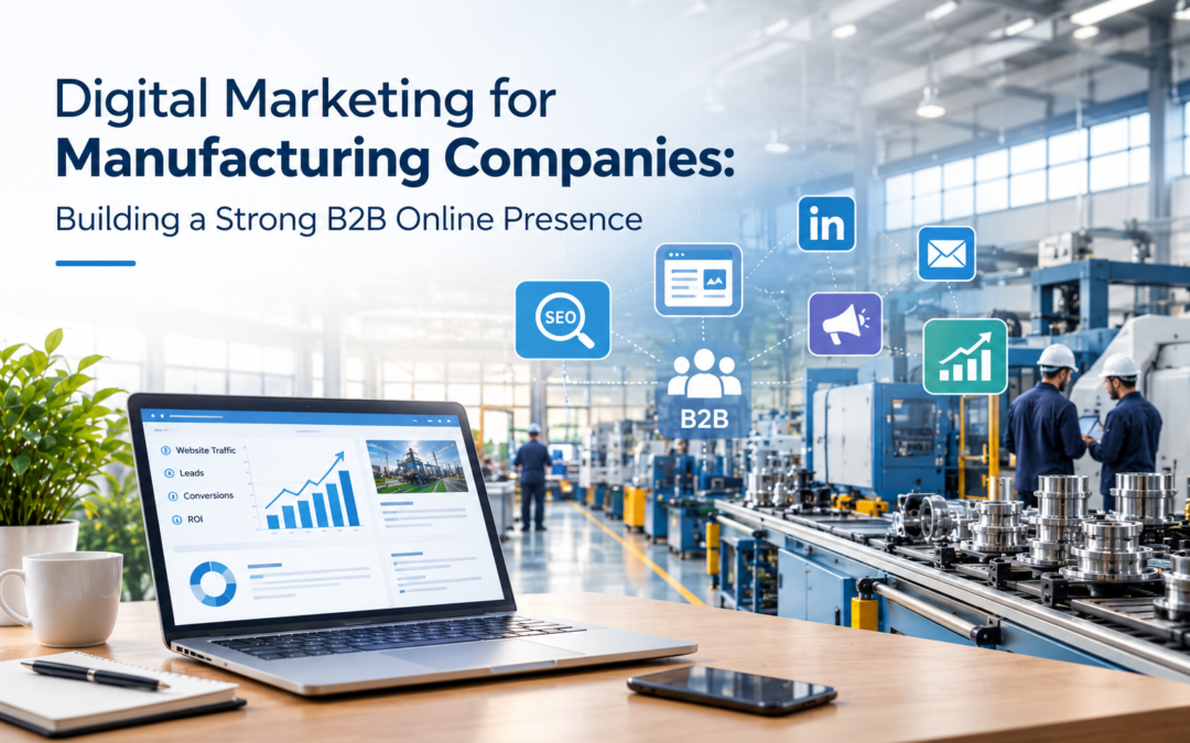 Digital Marketing for Manufacturing Companies | Building a Strong B2B Online Presence