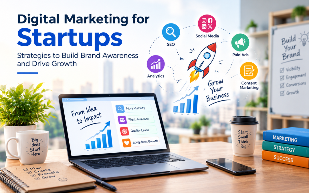 Digital Marketing for Startups: Strategies to Build Brand Awareness and Drive Growth